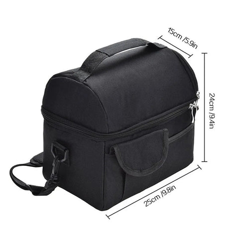 1pc Lunch Bag Large Insulated Thermal Cool Hot Food Storage Tote Box Adults Kids Portable Insulation Bag Home Bento Storage Bag Dig Deep Fitness