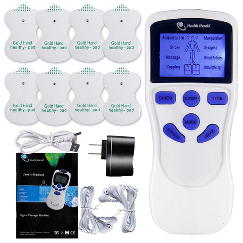 Electric EMS Muscle Stimulator Acupuncture TENS Electrostimulation Massager Low Nerve Digital Massage Therapy Electrostimulator Dig Deep Fitness