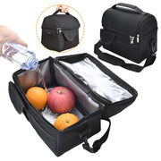 1pc Lunch Bag Large Insulated Thermal Cool Hot Food Storage Tote Box Adults Kids Portable Insulation Bag Home Bento Storage Bag Dig Deep Fitness