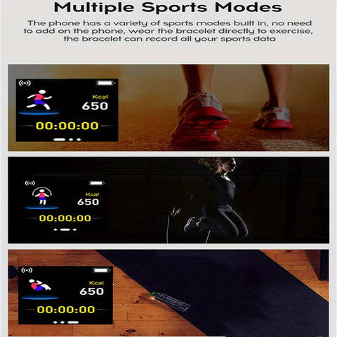 Smart Watch Women Men Music Control Bluetooth Calories Fitness Monitor Smartwatch Running Tracker Sport Bracelet For Android IOS Dig Deep Fitness