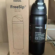 Insulated Stainless Steel Water Bottle with Straw, BPA-Free Sports Water Bottle,Great for Travel,Portable Handheld Cup,24Oz/32Oz Dig Deep Fitness