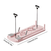 Pilates Reformer Pushup Board Non Slip Foldable Abdominal Workout Boards Fitness ABS Roller Machine Portable Push-Ups Stands Dig Deep Fitness