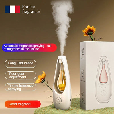 Room Air Freshener Spray Rechargeable Aromatherapy Diffuser/Hotel Home Fragrance Aromatherapy Essential Oil Diffuser Scent Dig Deep Fitness