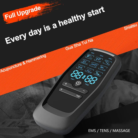 Physiotherapy Tens Muscle Stimulator Electric EMS Acupuncture Body Massage Digital Therapy Slimming Machine Electro Stimulator Dig Deep Fitness