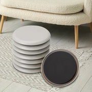 8Pcs Furniture Sliders Furniture Gliders Movers Self-Adhesive Heavy Duty Furniture Movers for Carpet & Hardwood Floors Dig Deep Fitness