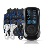 Electric TENS Muscle Stimulator EMS Acupuncture Body Massage Physiotherapy Digital Therapy Slimming Machine Electrostimulator Dig Deep Fitness