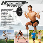 Patellar Tendon Knee Support Strap - Adjustable Brace with Compression Pad for Pain Relief, Stability - Suitable for All Sports & Workouts (2 Pack)