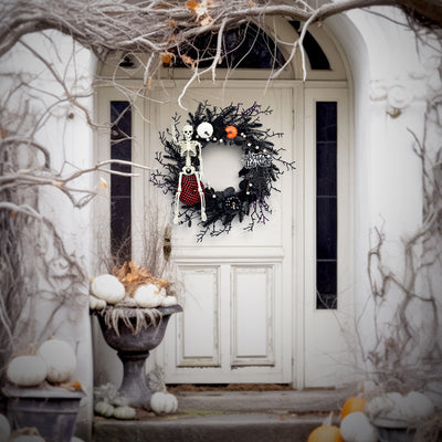 Halloween Wreath Decorations Pendant Door Decoration null