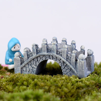 Micro Landscape Ornaments Resin Bridge Craft Ornaments null
