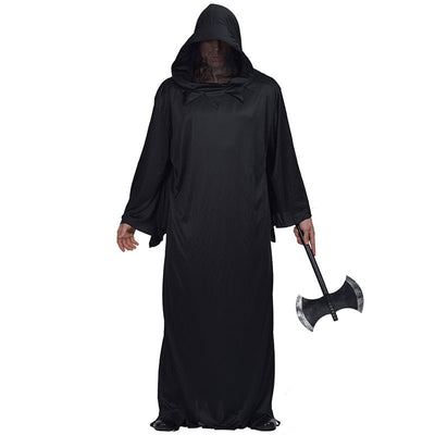 Halloween Costume Cold Black Robe Props Costume null