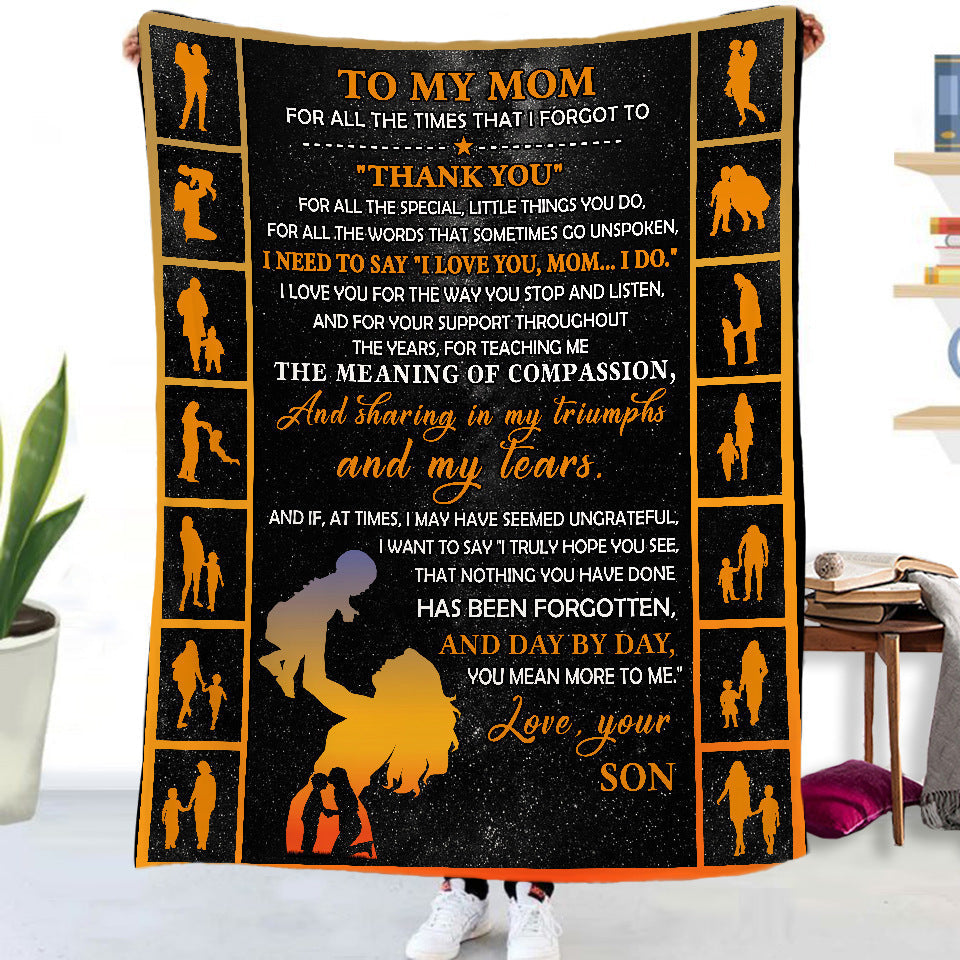 Double-sided Flannel Blanket Air Conditioning Blanket Airplane Blanket Napping Blanket Cover Blanket null