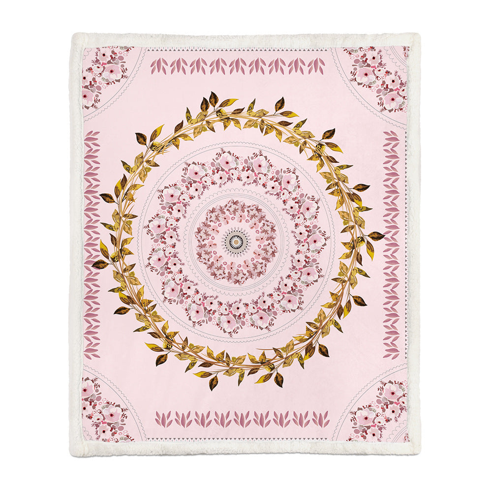 Flannel Blanket Air Conditioning Blanket Napping Blanket null