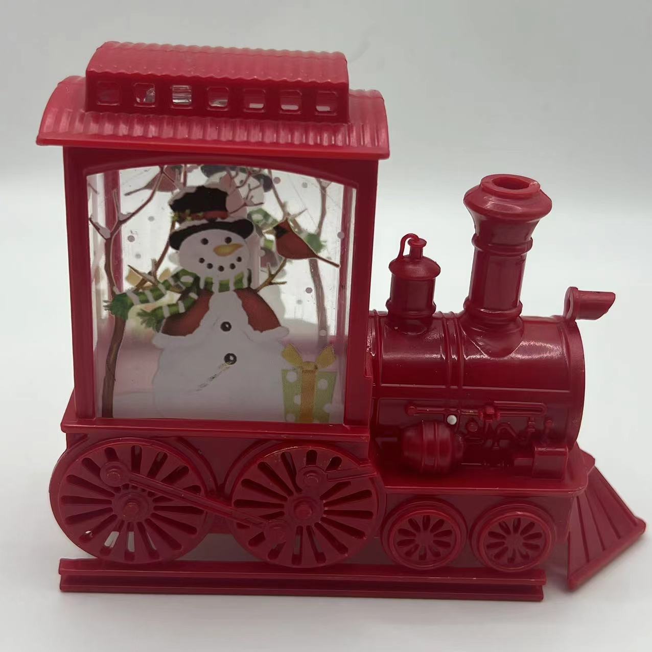 Retro Train LED Lights Christmas Plastic Glowing Night Lights null