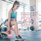 Soft Kettlebells - Sea and Iron Sand Filled Weights for Women and Men - Color Co