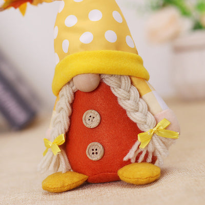Ornaments Harvest Festival Lovers Faceless Doll Ornaments null
