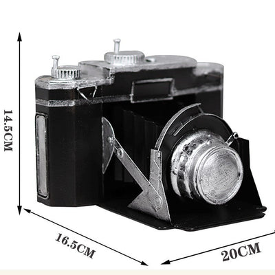Retro Camera Model Iron Ornaments Ornaments null