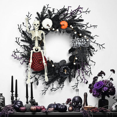 Halloween Wreath Decorations Pendant Door Decoration null
