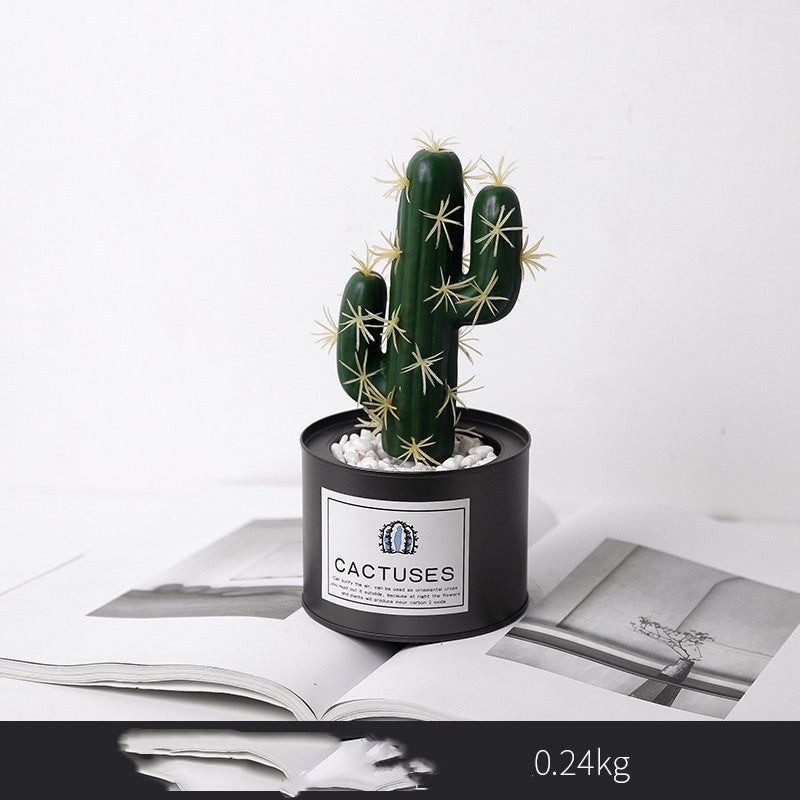 Artificial Green Plant Ornaments Potted Ornaments Green Plants Fake Flower Ornaments null