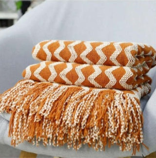 Nordic Knitted Decorative Blanket Sofa Blanket null
