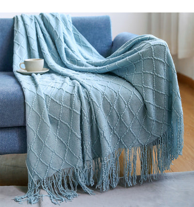 Sofa Blanket Cover Blanket Nordic Office Blanket null