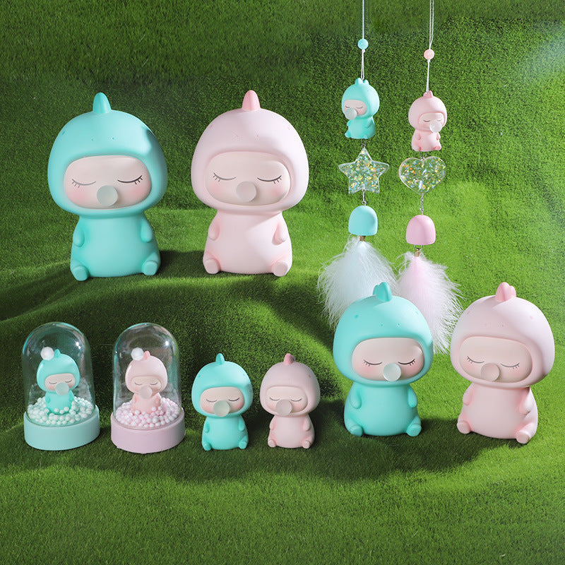 Cute Vinyl Ornaments Cake Baking Decoration Ornaments null