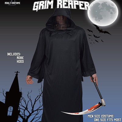 Halloween Costume Cold Black Robe Props Costume null