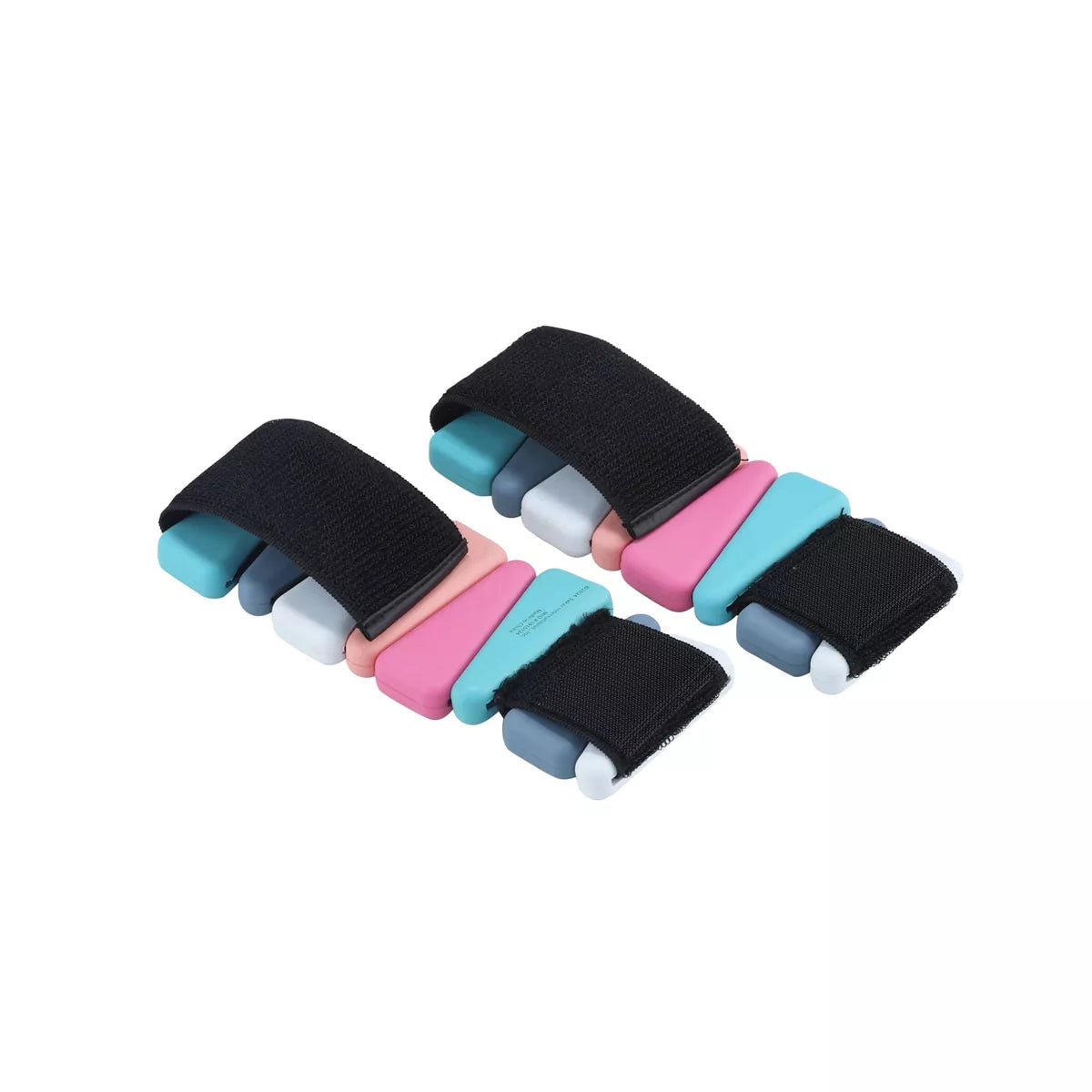 2Pk Adjustable Weights: Vivitar Ankle & Leg Weights, 2 Lbs Pair, Iron, Blue