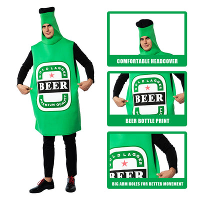 Halloween Beer Cosplay Clothes Costume null
