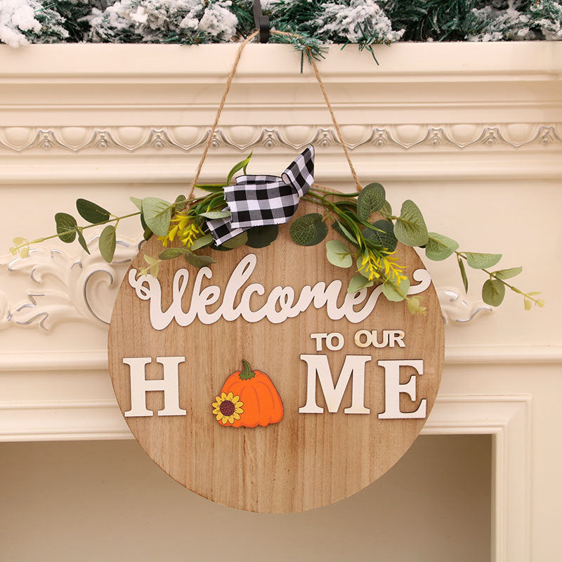 Fashion Halloween Door Hanging Wreath null