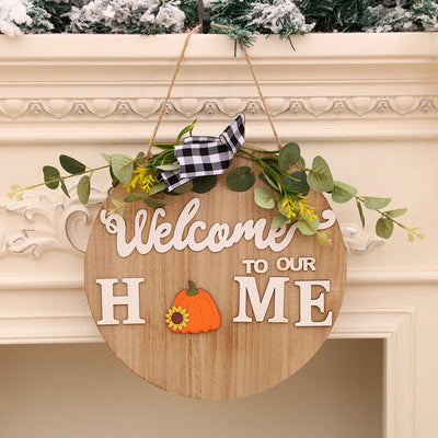 Fashion Halloween Door Hanging Wreath null