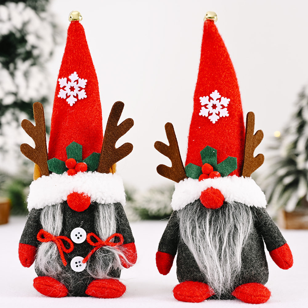 Faceless Doll Ornaments Forest Elderly Doll Ornaments null