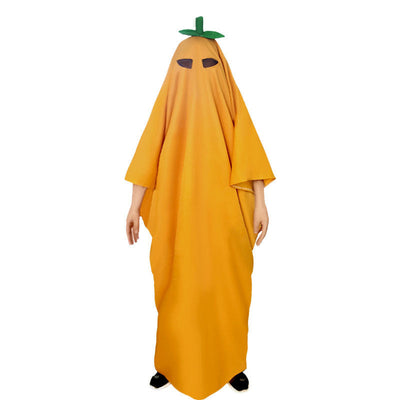 Children's Halloween Costume Pumpkin Cloak null