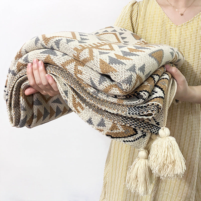 Siesta Blanket Winter Decoration Blanket Sofa Cover Blanket null