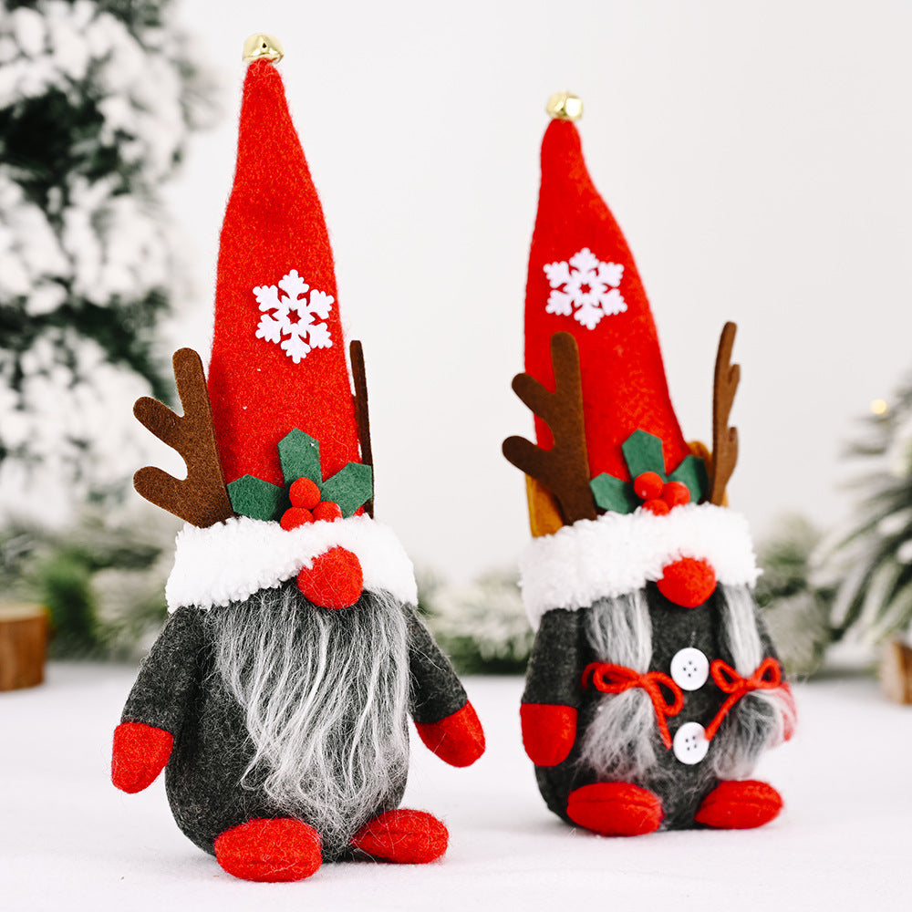 Faceless Doll Ornaments Forest Elderly Doll Ornaments null