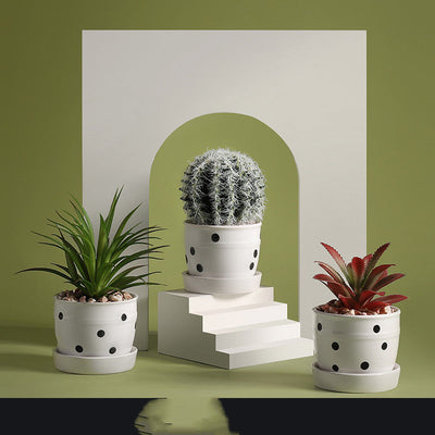 Artificial Green Plant Ornaments Potted Ornaments Green Plants Fake Flower Ornaments null