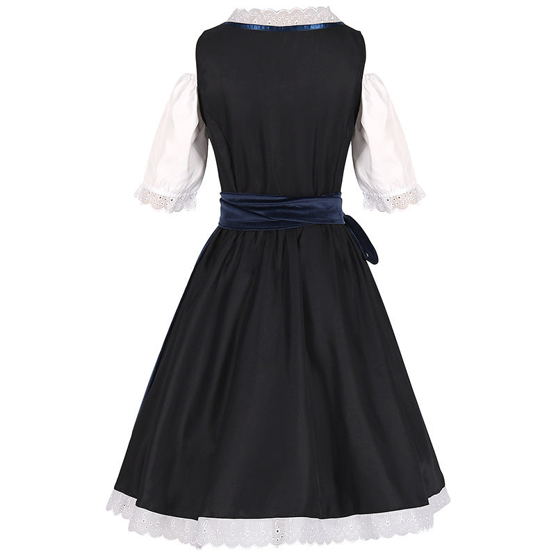 German Halloween Costume Maid Costume null