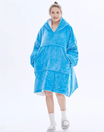 Cozy TV Blanket Night Gown Dig Deep Fitness