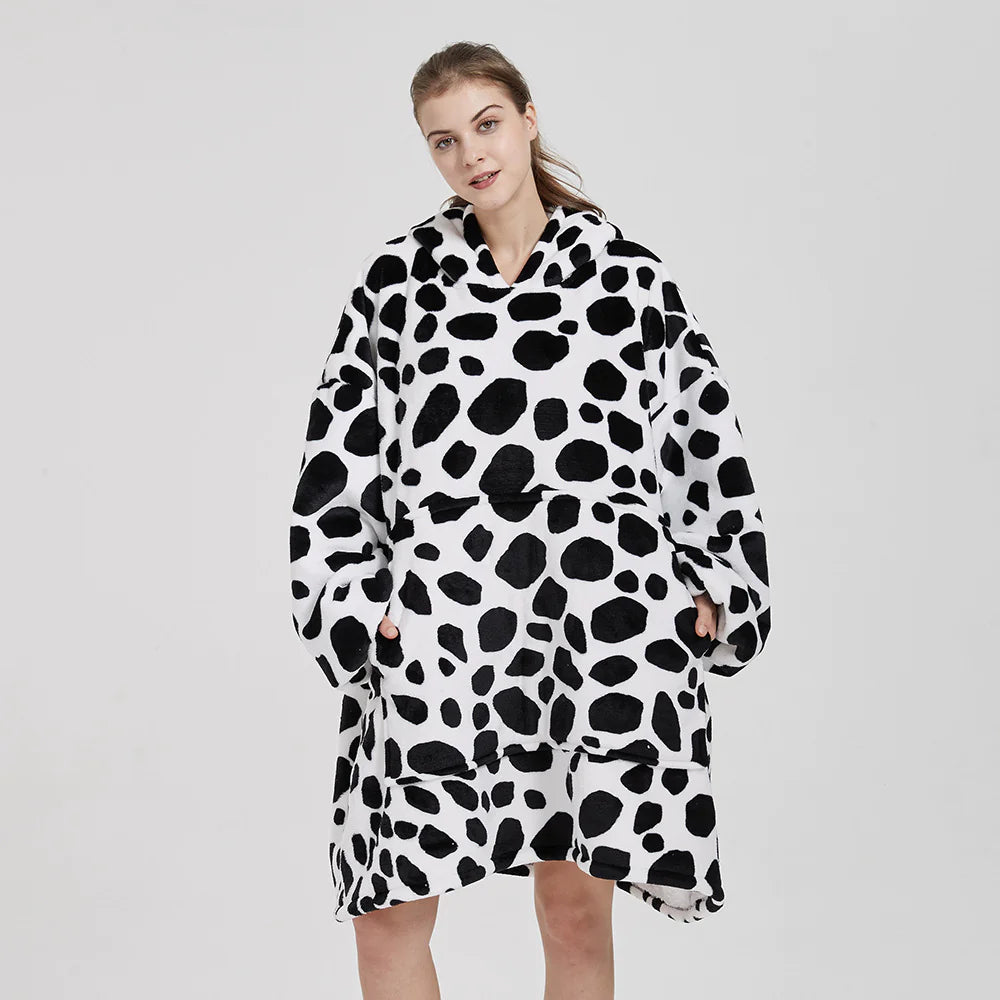 Cozy TV Blanket Night Gown Dig Deep Fitness