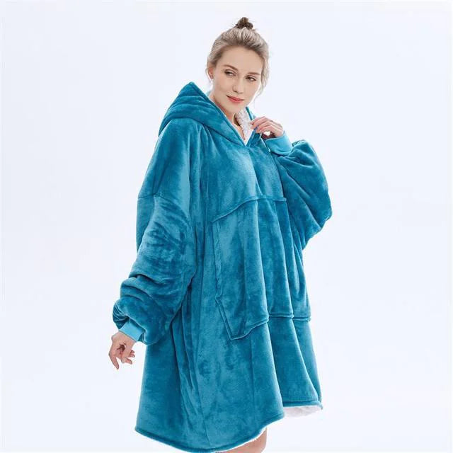Cozy TV Blanket Night Gown Dig Deep Fitness